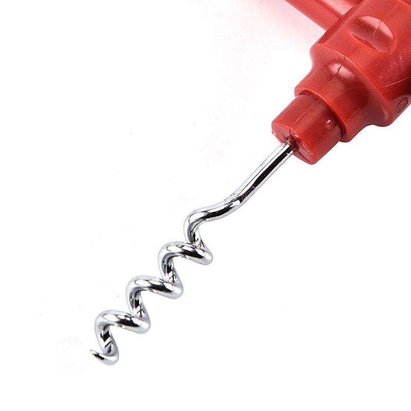 Travel Pocket Wine Corkscrew Portable Wine Opener Wine Cork Opener Mini Cork Screw Restaurant Wine Bottle Travel (red) — image 4