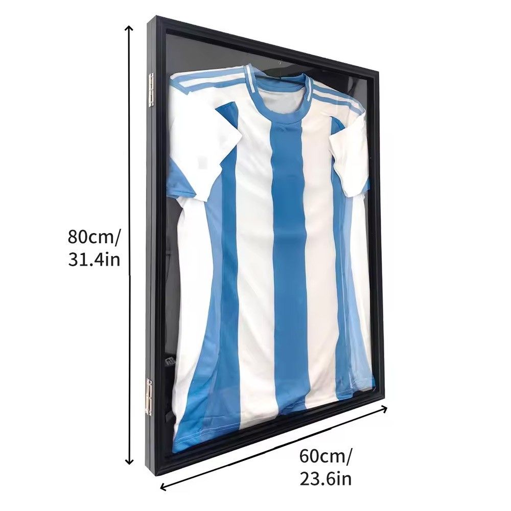 Jersey Frame Display Case Large Sports Jersey Showcase Box Custom Shirt Display — image 3