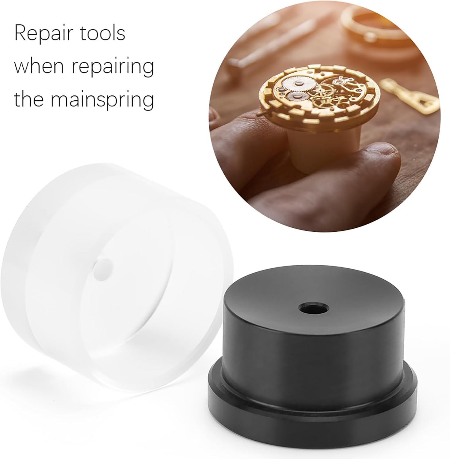 Close Mainspring Tool, Press Closing Movement Watch Tool Professional Clockwork Repair Cover for — image 4