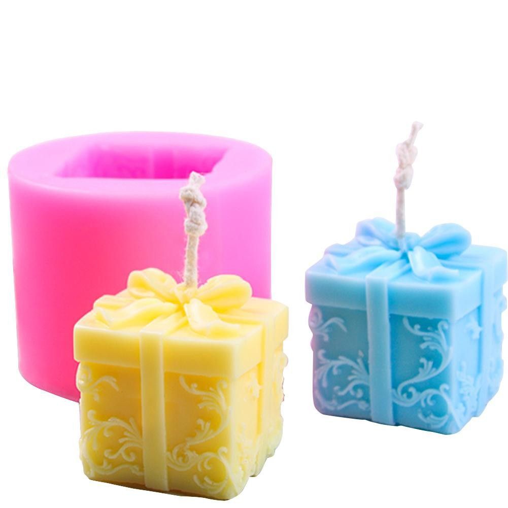 3D Christmas Candle Mold,DIY Christmas Tree Deer Santa Claus Silicone Molds Candle,Soap,Aromatherapy Stones Making
