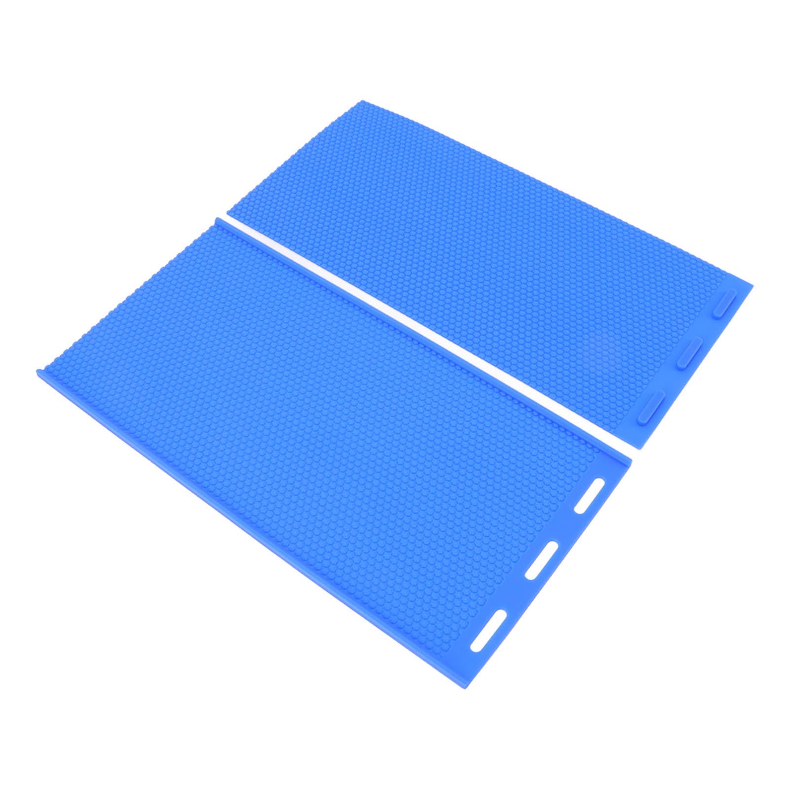 2Pcs Silicone Beeswax Sheet DIY Mold Soft Press Sheet Mould Tools Beeswax Embosser Machine for Beekeeping — image 6