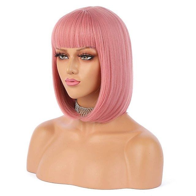 Brown Synthetic Wig for Party, Pride, Parades and Cosplay — image 5