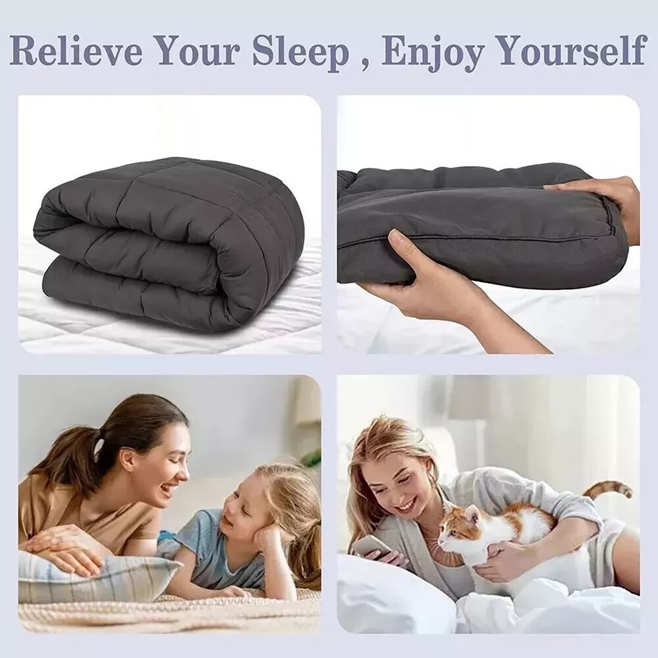 5CM Bedding Luxury Pillowtop Mattress Topper Mat Pad Antibacterial and dust mite-resistant King:183 × 203cm — image 3