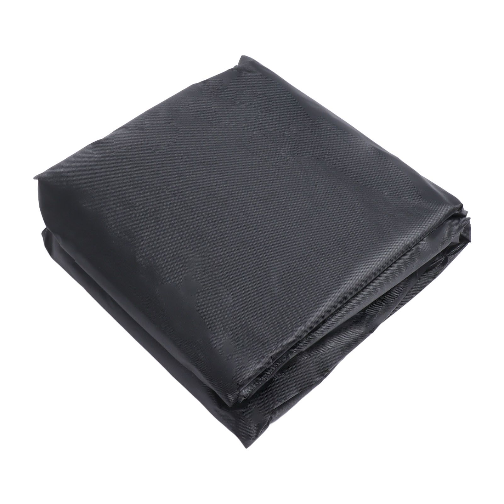 Outdoor Chair Cover Black Oxford Cloth Waterproof Wind Dust UV Proof Furniture Cover with Buckle Adjustable Drawstring — image 5