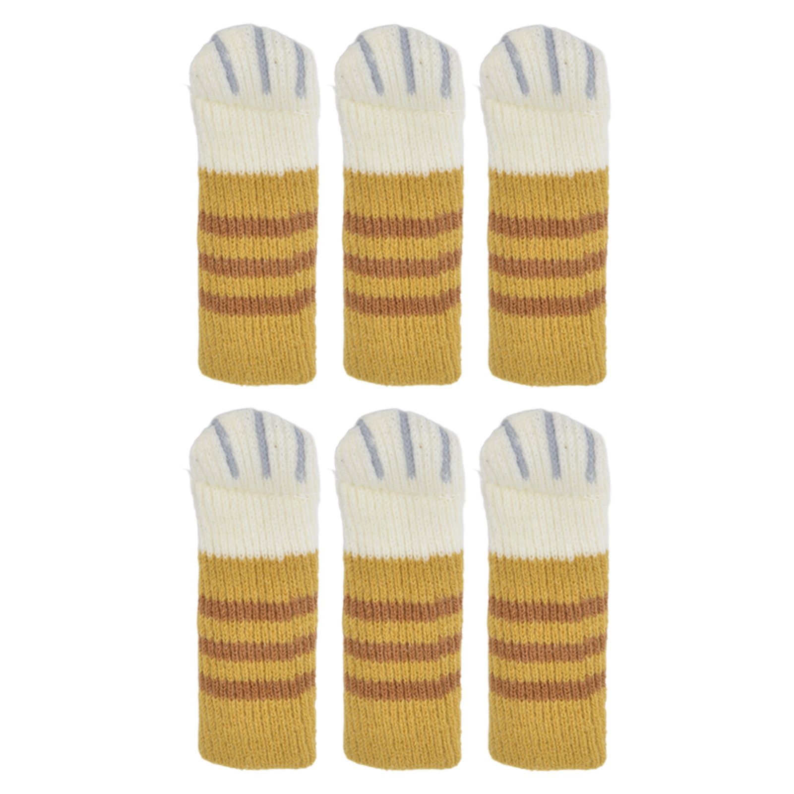 20pcs Furniture Leg Covers High Elastic Knitted Chair Leg Floor Protectors for Moving Easily and Reduce Noise — image 4