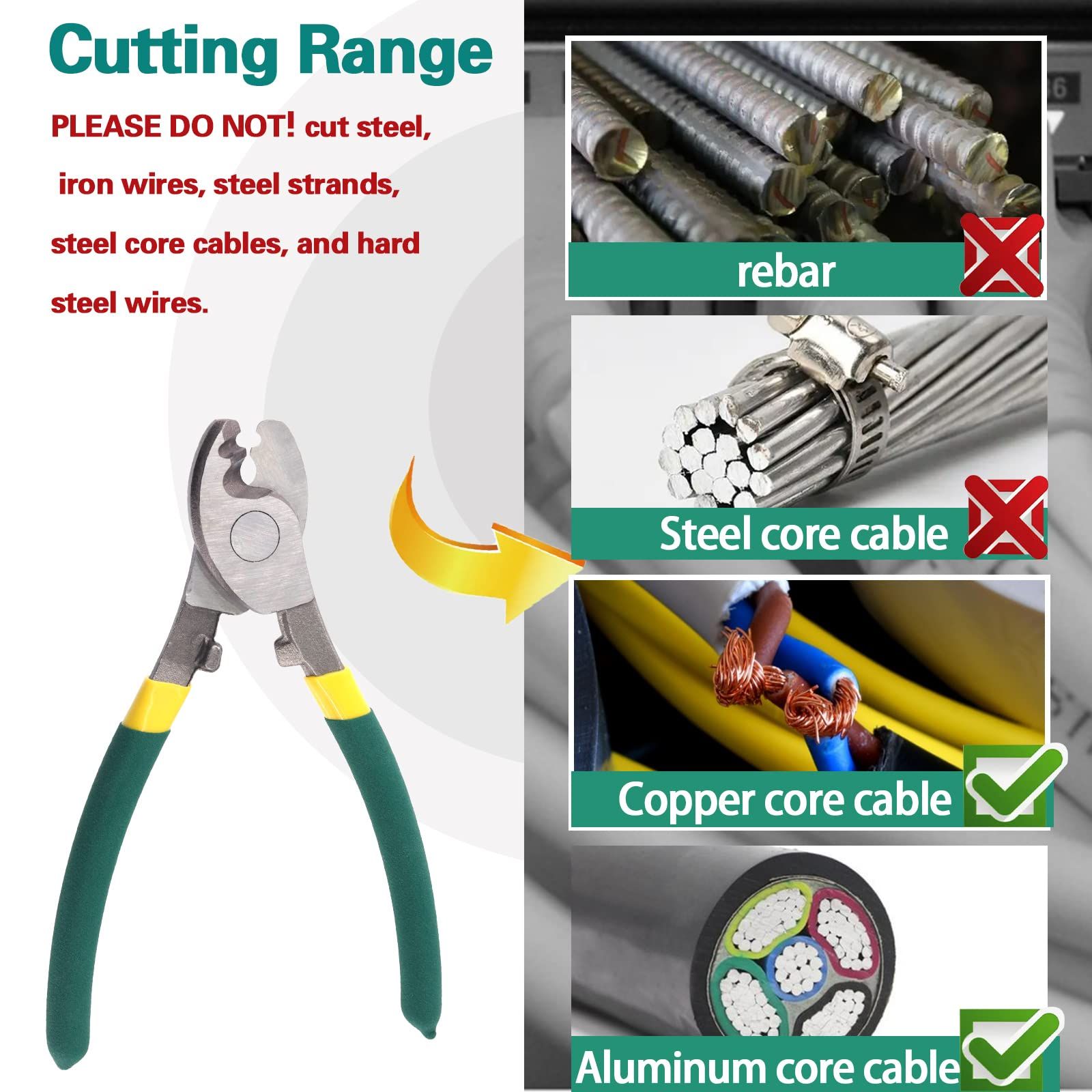 Multi functional industrial high lever arc-shaped jaw wire cutting machine — image 3
