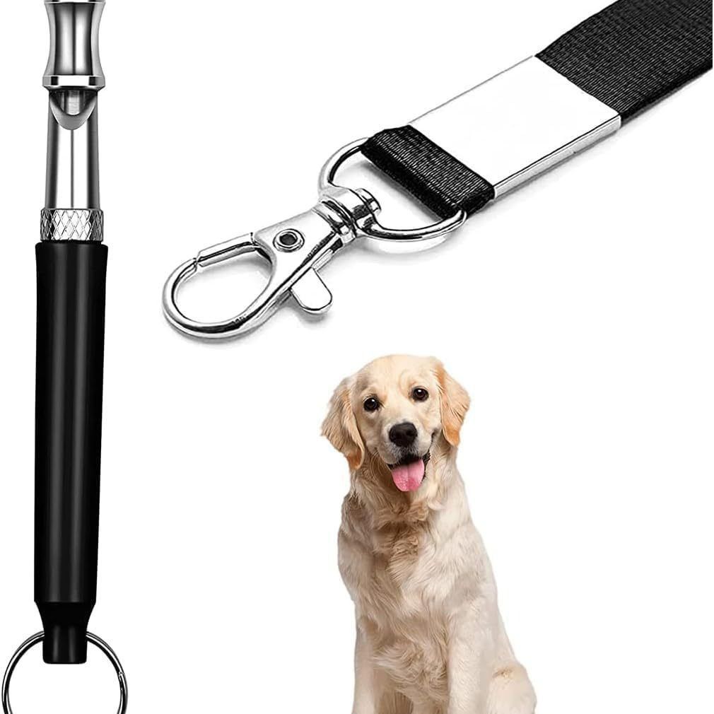 2 Pack Dog Whistle,to Stop Barking Neighbors Dog, Adjustable Ultrasonic Silent Dog Whistle, Professional Recall Dog Training — image 5