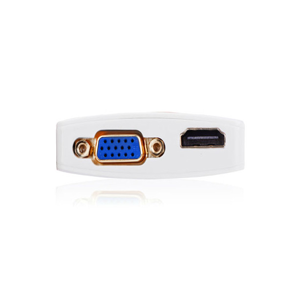 UGreen Mini Display Port to HDMI & VGA Dual Converter Premium ABS case (10427 ) โ image 4