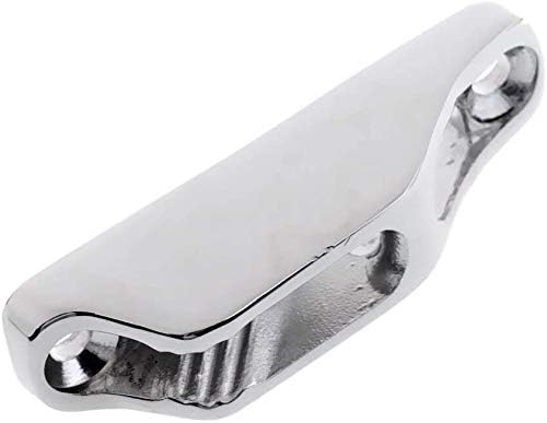 2pcs Boat Rope Clam Cleat 18 × 82mm Stainless Steel for 3 to 5mm Line fit Kayak — image 5