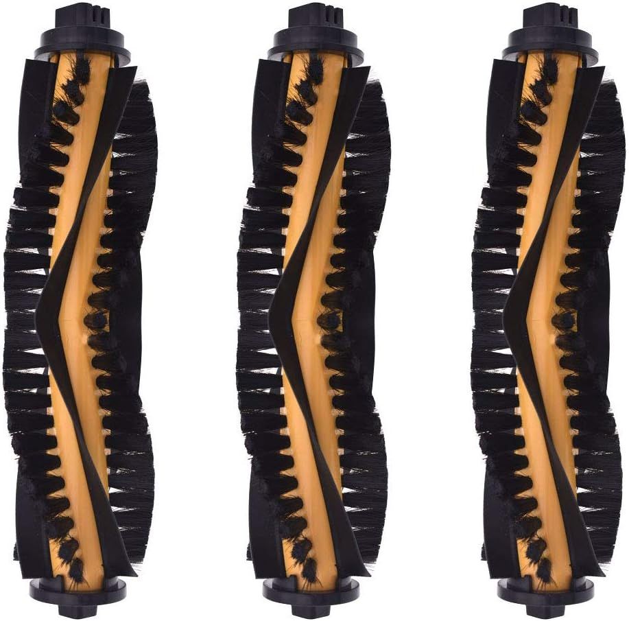 Brush Rollers Replacement Compatible with Ecovacs Deebot N79S N79 DN622 DN622.11 DN622.31 N79W N79se and Deebot 500 DC3G Robotic Vacuum Cleaners, 3-Pack