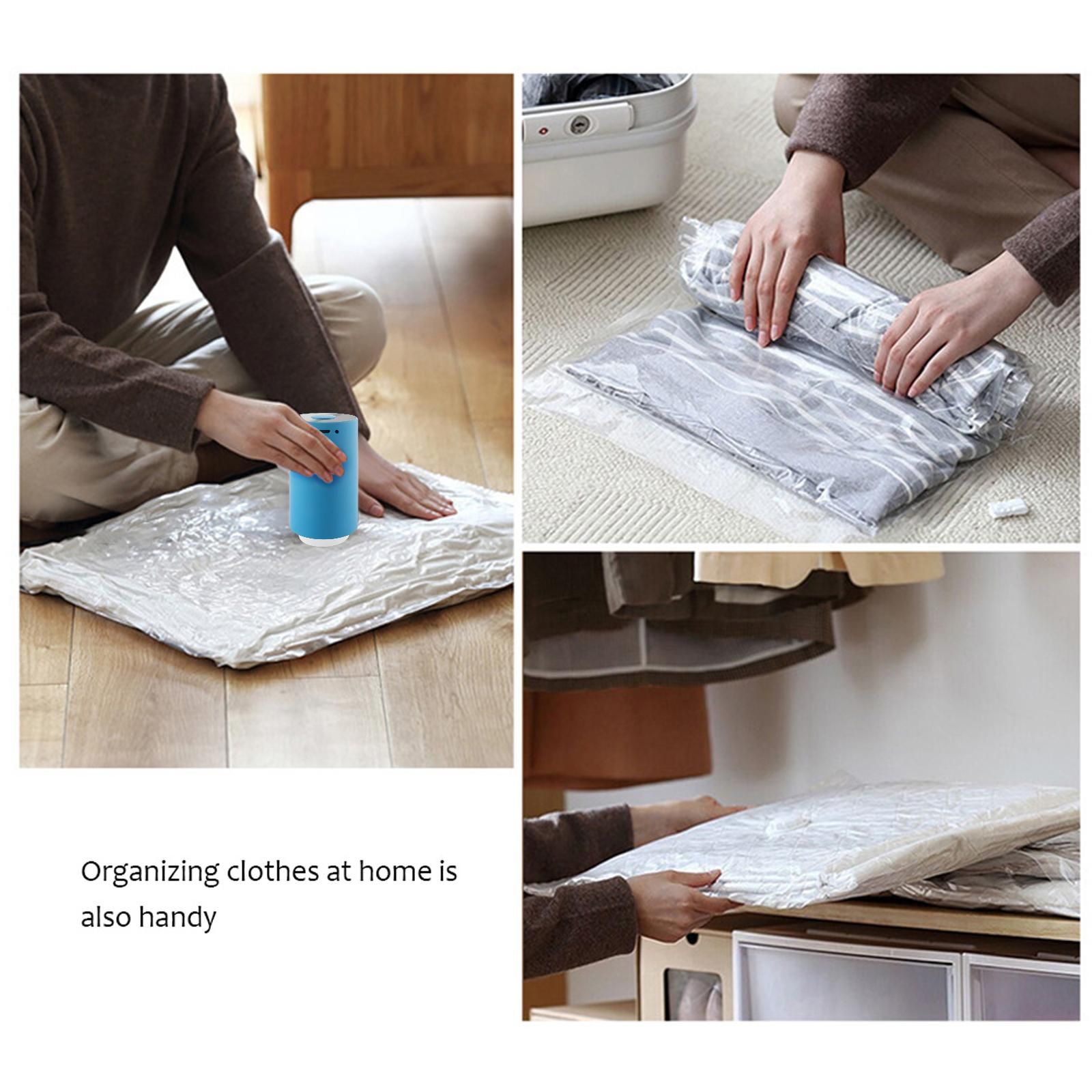 Mini Automatic Vacuum Pump Portable Vacuum Sealer Machine with Vacuum Bags for Food Kitchen and Home Use — image 5