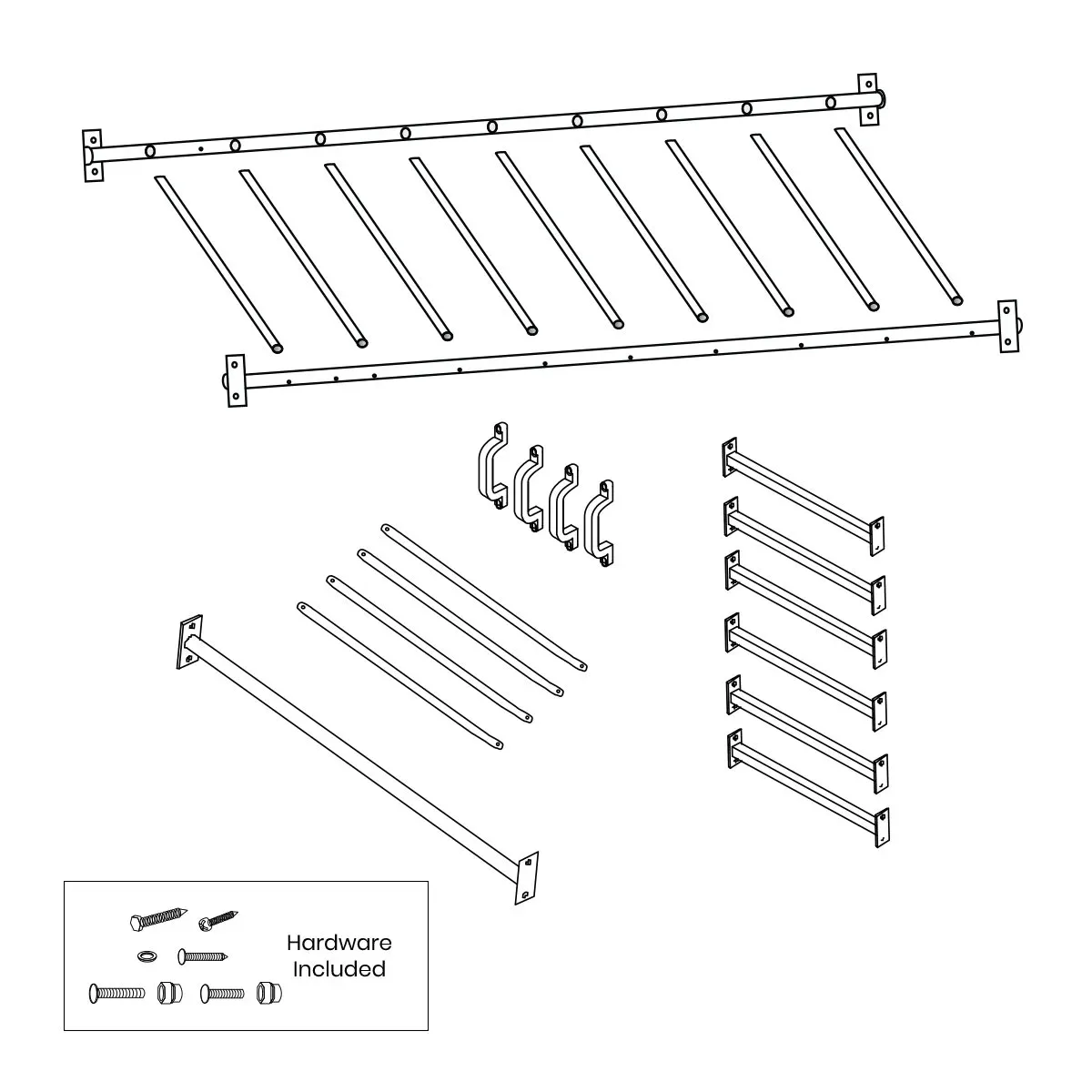 Lifespan Kids Amazon Monkey Bars Only (2.5m) โ image 3
