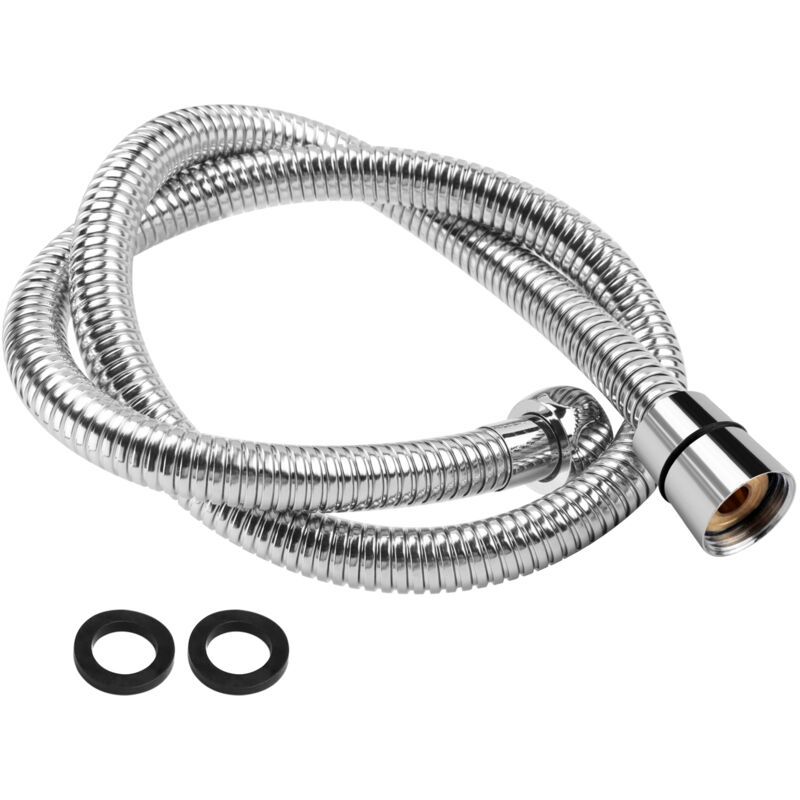 80 cm Stainless Steel Flexible Shower Hose for Bathroom, 1/2 Inch Interface, Replacement Water Connection Hose โ image 2