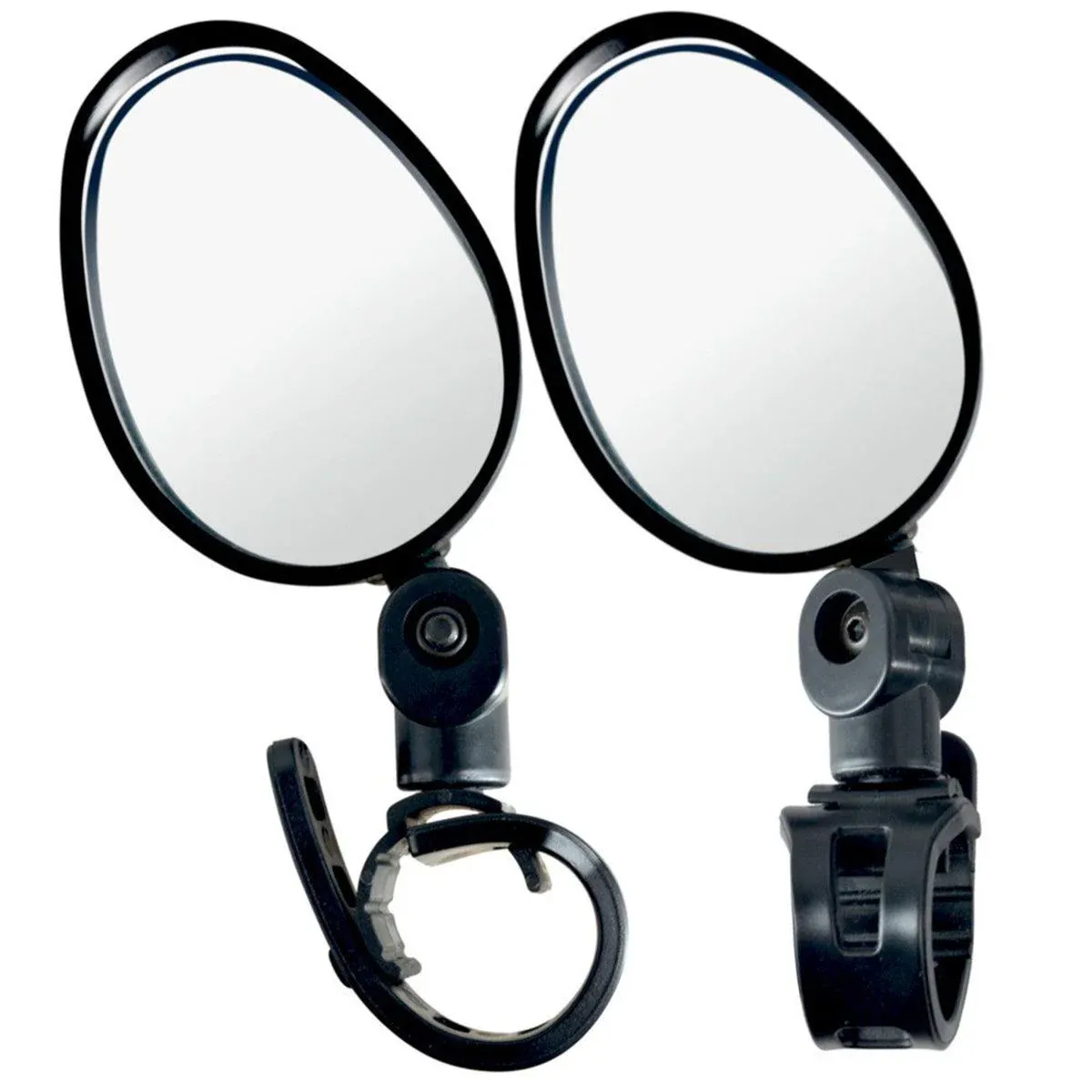 2pcs Bike Rear View Mirrors Adjustable Mountain Bike Handlebar Mirrors Cycling — image 2