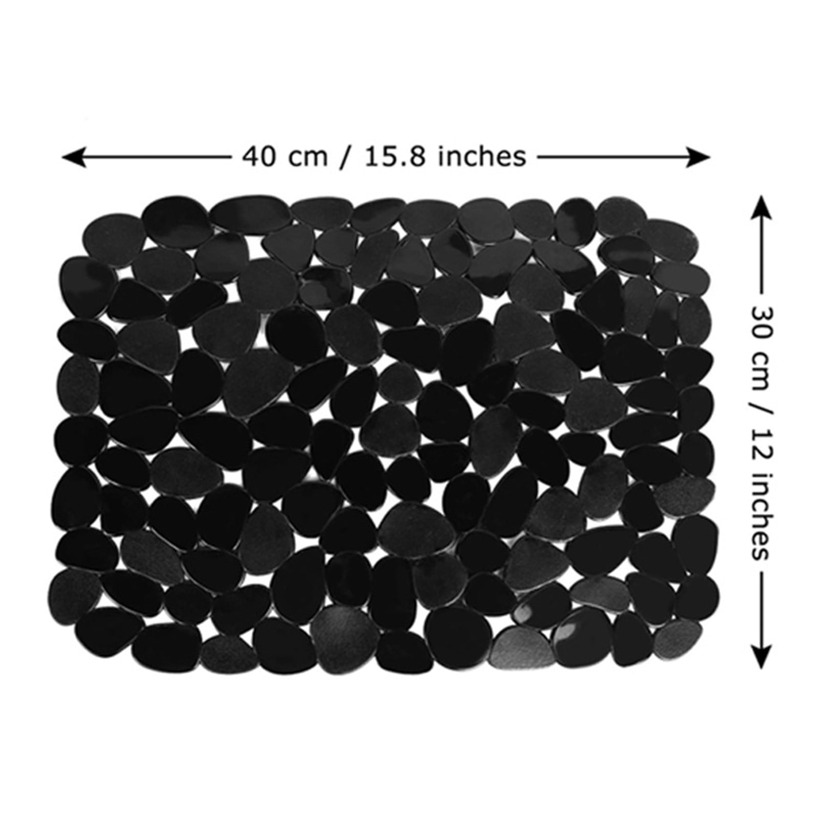 Pebble Sink Mat for Stainless Steel/Ceramic Sinks, PVC Sink Protectors Mats for Bottom of Kitchen Sink, Dish Drying Mat for Dishes and Glassware A — image 2