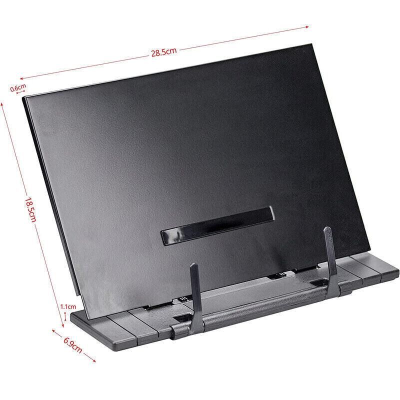 Portable Steel Book Stand Reading Desk Holder Tilt Adjustment Holder Bookstand โ image 6
