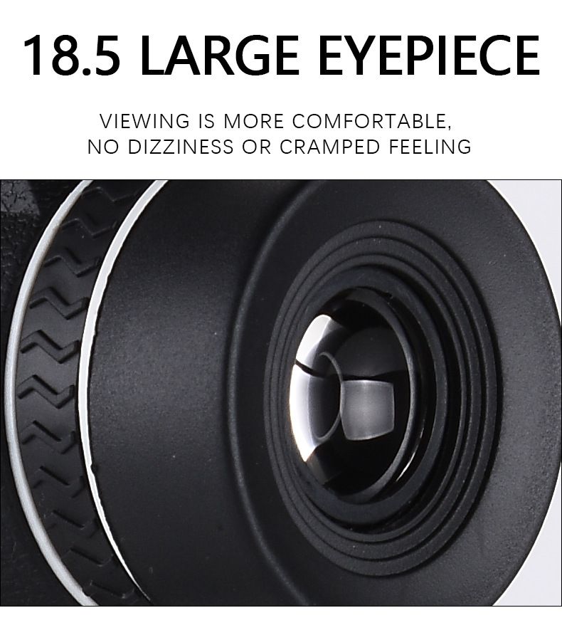 80 × 100 High Powered Monocular Telescope for Smartphone, Compact & Portable High Definition Monocular for Adults — image 5