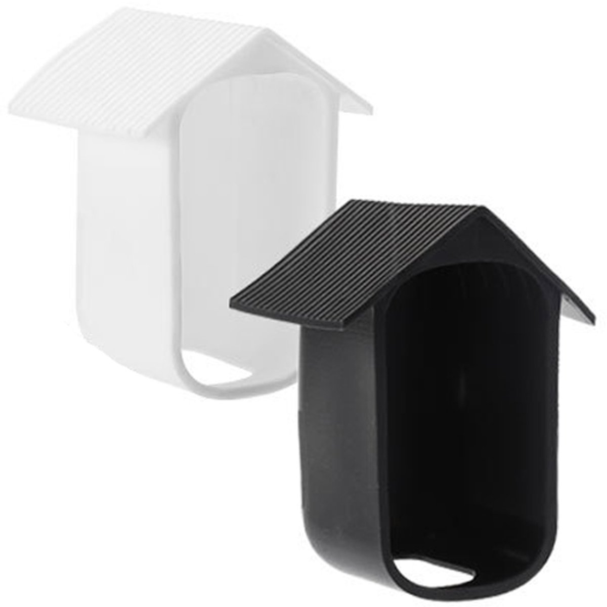 2 pieces - Camera silicone protective cover - Surveillance camera protective cover - suitable for EufyCam 2C - Protection - Weatherproof silicone housing