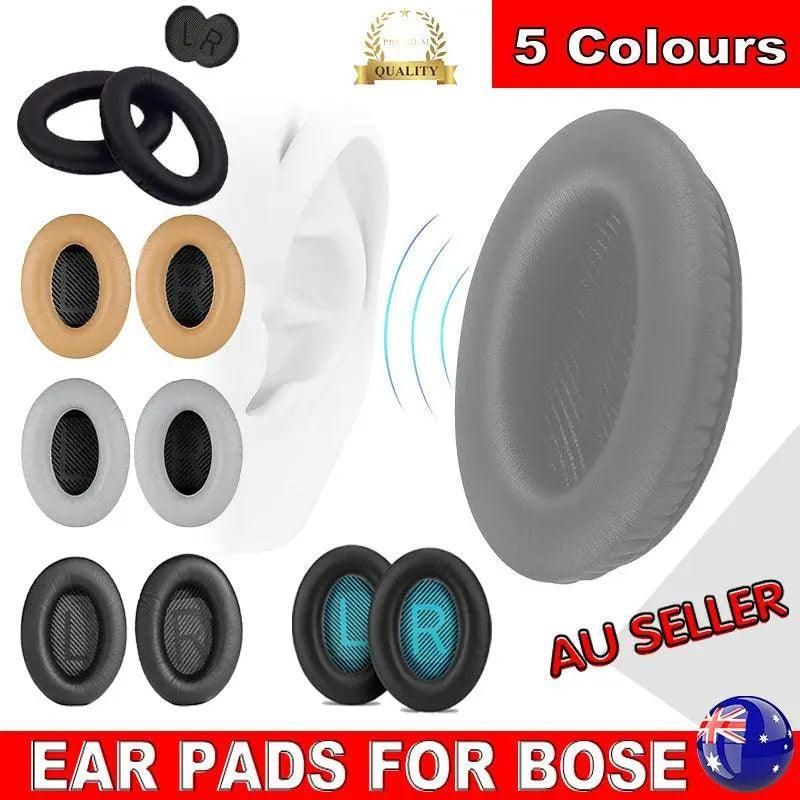 Replacement Ear Pads Cushions For Bose Quietcomfort 35 Qc35 Ii Qc25 Qc15 Ae2 - Gold-Black — image 2