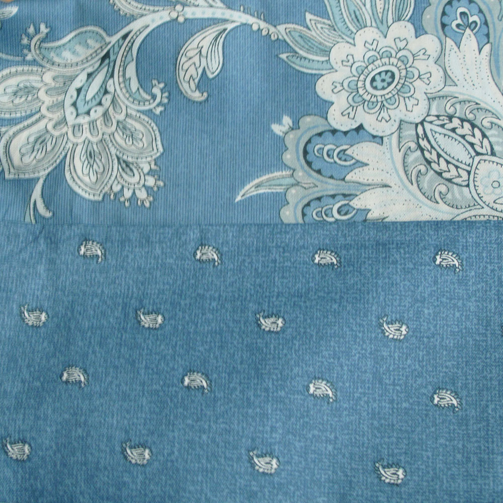 250TC Oliver Cotton Reversible Quilt Cover Set Queen โ image 4