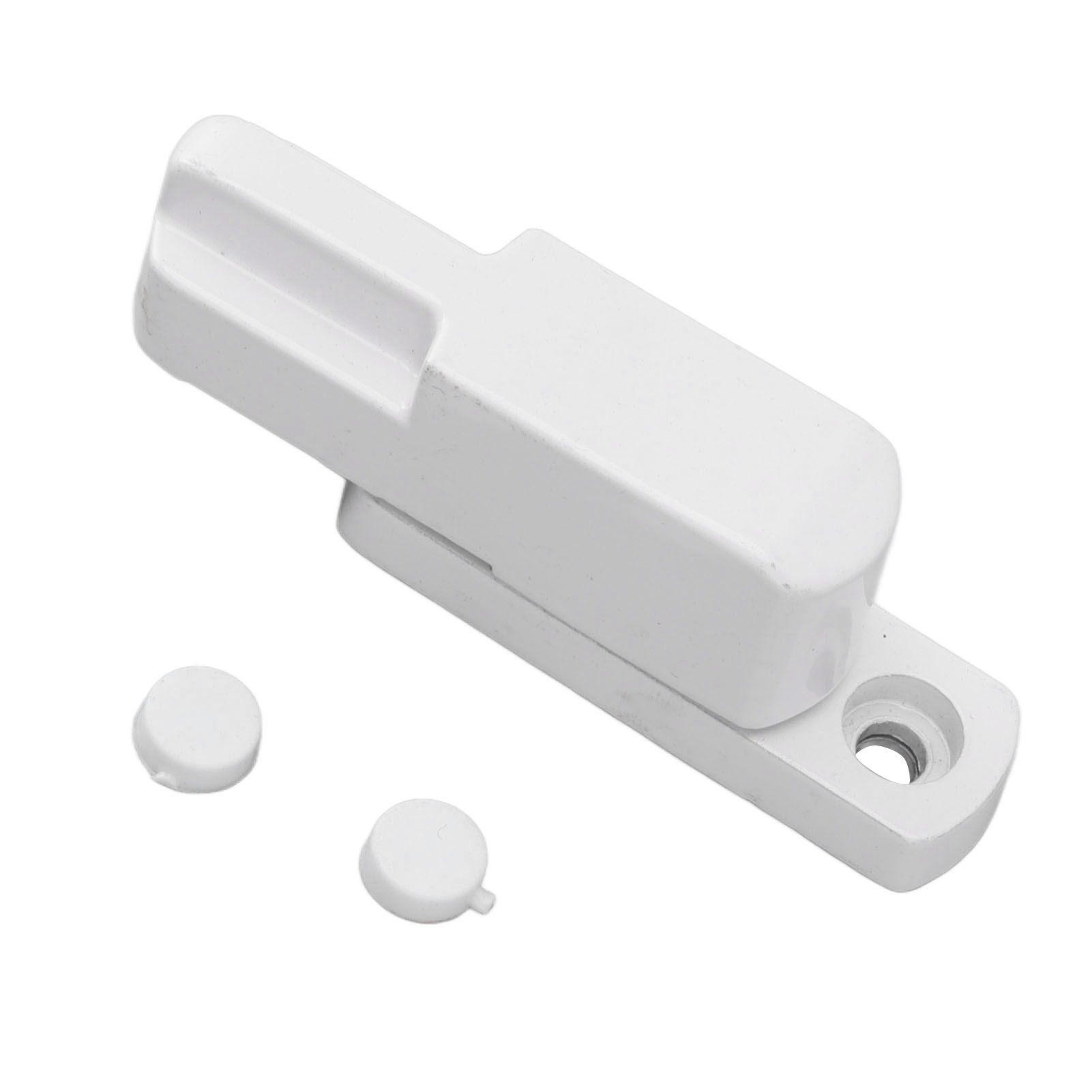Window Latch Sash Lock Aluminum Alloy Anti Theft T Type Universal Child Proof Safety Lock for Home Security White โ image 2