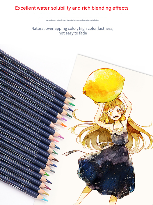 Giorgione Artist Watercolour Pencils 36-Color Set - Premium Water Soluble Colored Pencils for Art & Drawing with Tin Case โ image 4