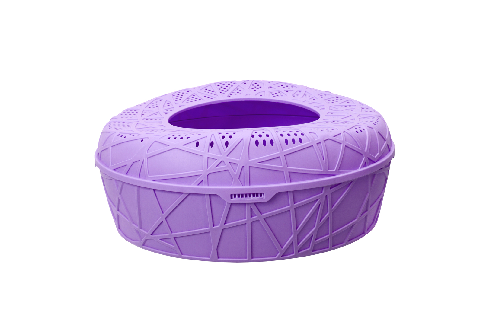 YES4PETS XL Portable Cat Toilet Litter Box Tray House with Scoop Purple โ image 3
