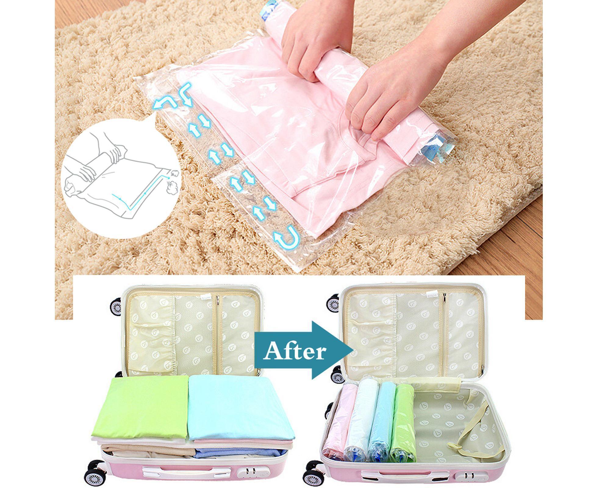 10Travel Compression Bags, Travel Essentials Vacuum Packing Space Saver Bags for Cruise Travel Accessories (10-Travel) — image 2