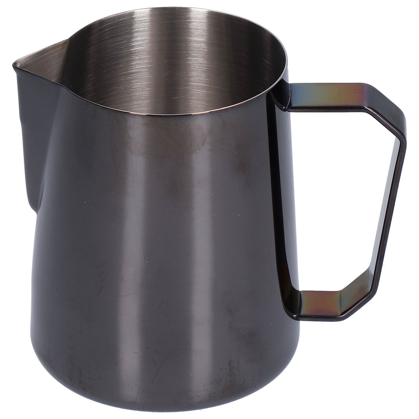 600ml Stainless Steel Coffee Pitcher Coffee Milk Frothing Cup Steaming Pitcher with Pointed MouthWithout Label β image 6