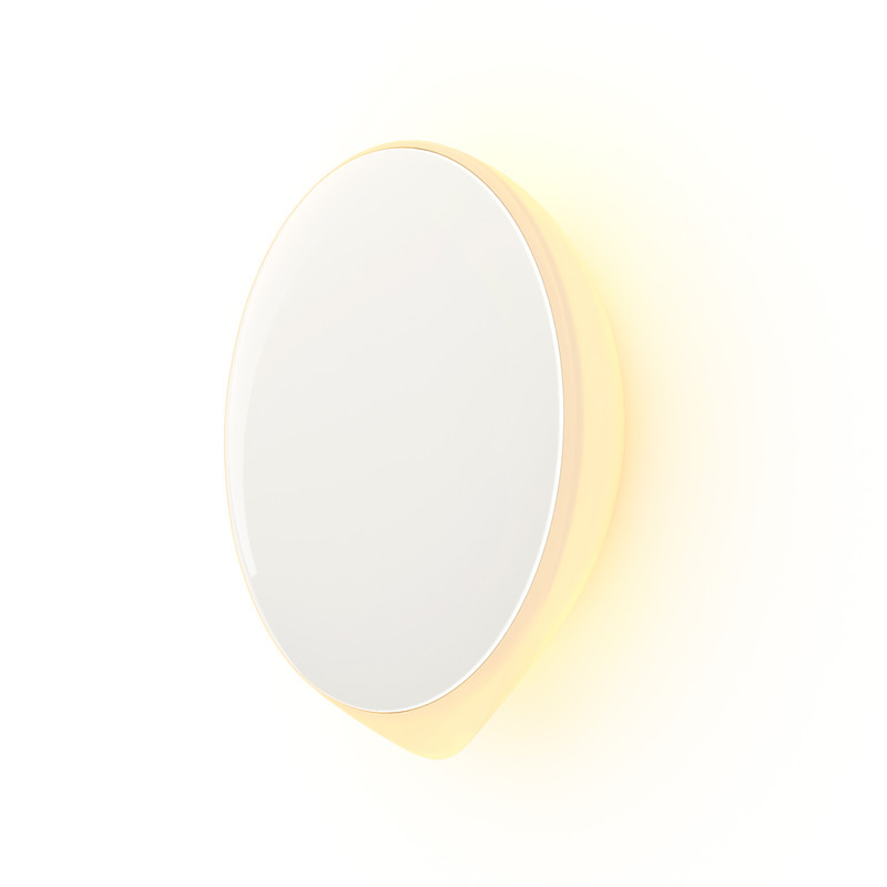 LED Motion Sensor Night Light Indoor, Cordless Battery Powered, Stick-on Warm White Light with Built-in Infrared Motion Detection, Sensor Light for