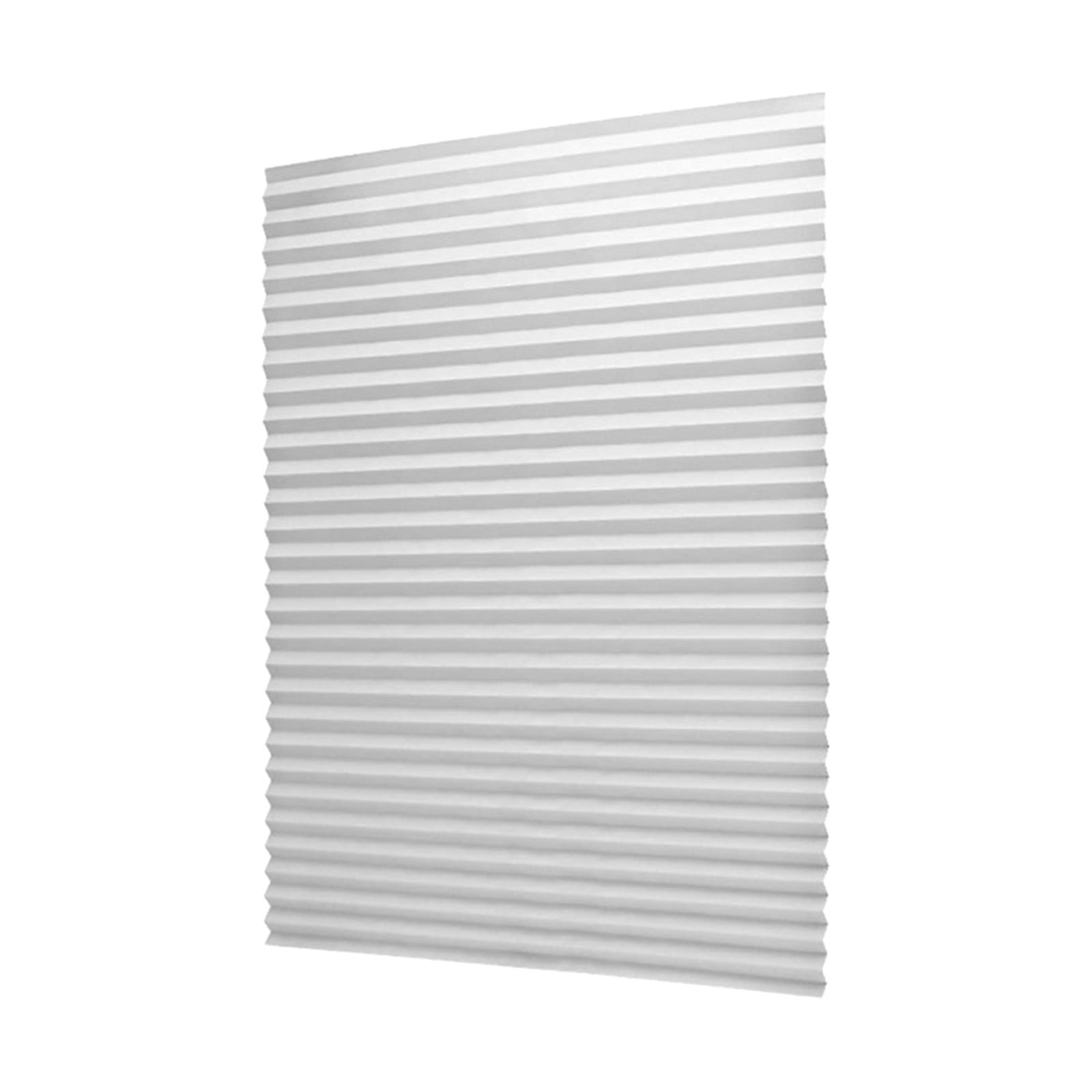 Window Blinds Cordless Blackout, No Drill Cut to Size Clip On Stick On Self Adhesive Temporary Blinds Pleated Paper Blinds Fits Blinds Window Roller for