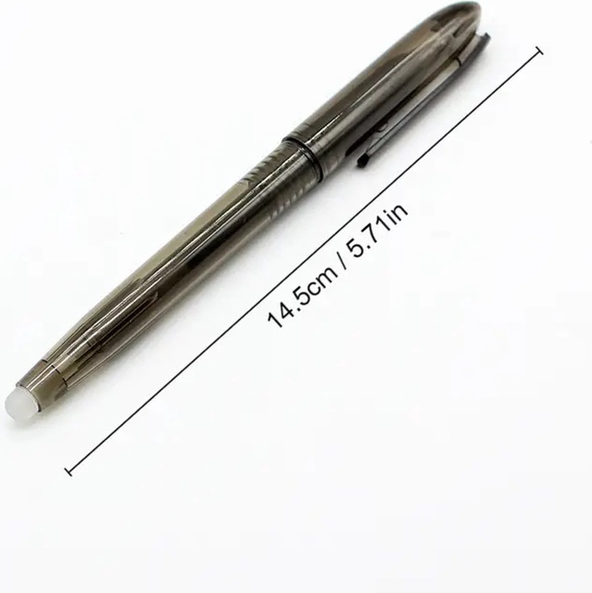 Erasable Pens 5 Pieces | Ballpoint Pens | Ballpoint Pen | Gel Pen | 0.7 mm Ballpoint Pen | Blue Ink | Blue Pens — image 4