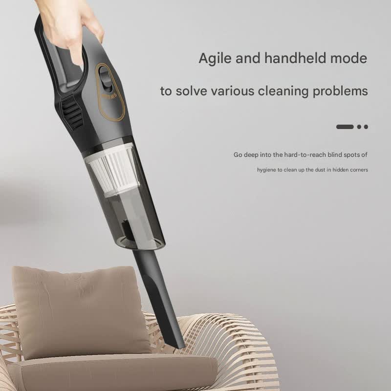 Cordless 2-in-1 Handheld & Stick Vacuum Cleaner with Detachable Water Tank & Dust Mite Remover(white) — image 2