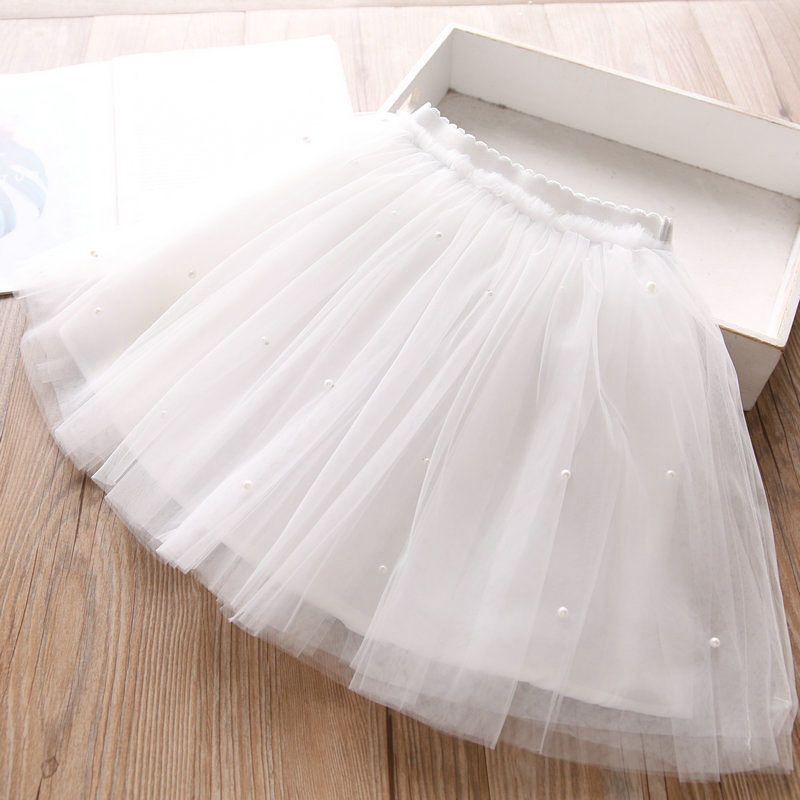 Girls Cotton Cake Skirt Princess Grey 110 โ image 4