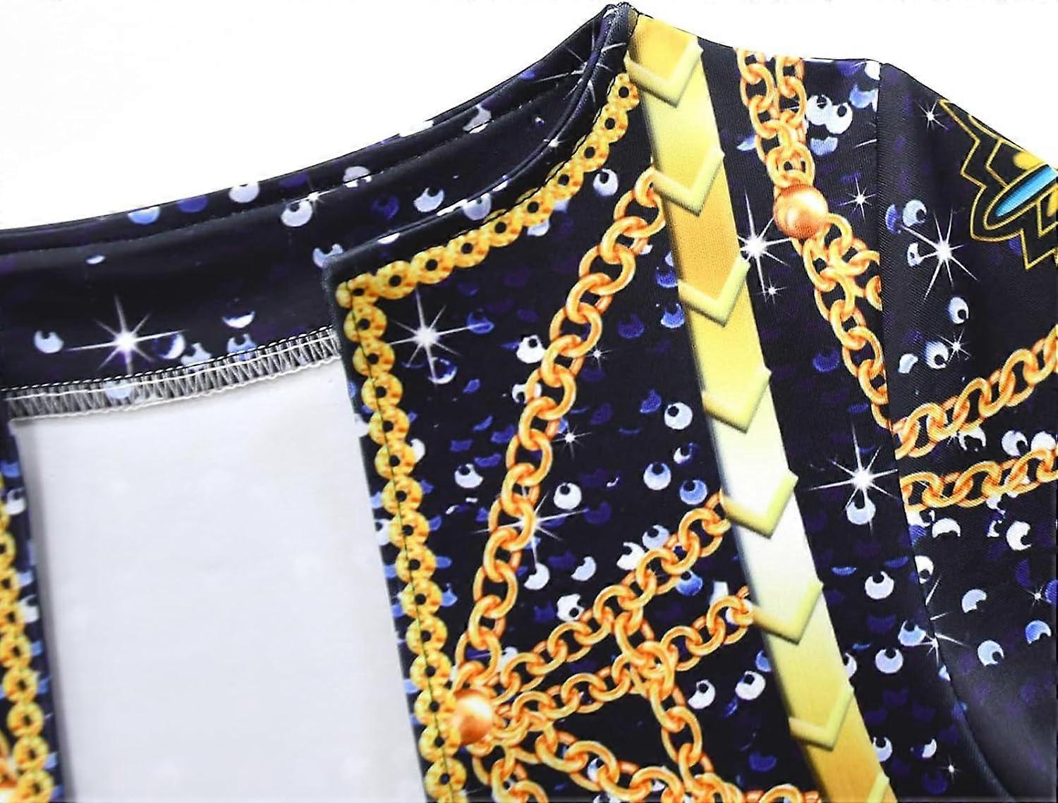 Halloween Deals Kpop Demon Hunters Dress for Girls - Rumi Mira Zoey Fancy Dresses for Kids A05 130 — image 4