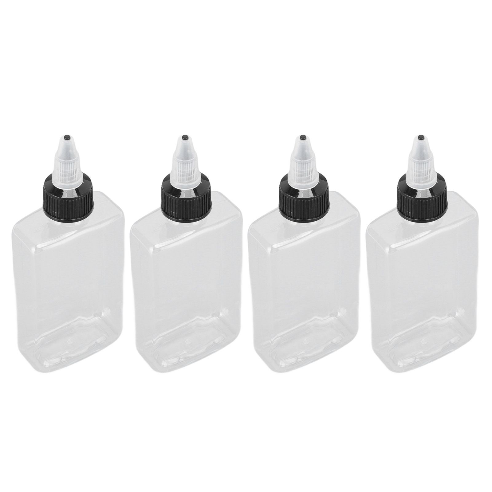 4 Pcs Seasoning Bottle 100ML Portable Sealed Reusable Dispensing Oil Bottle Seasoning Bottle for Outdoor BBQ Camping — image 4