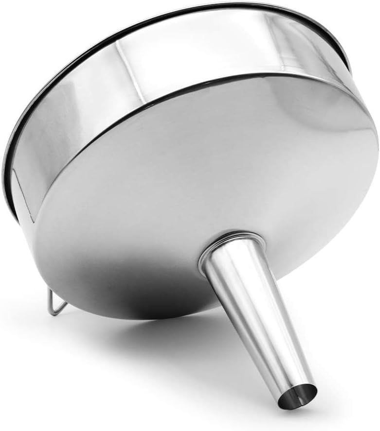 Super Large Stainless Steel Large Funnel with Detachable Strainer/Filter for Cooking Oil and Transmission Liquid and Powder, Food Grade Metal Kitchen Funnels โ image 3