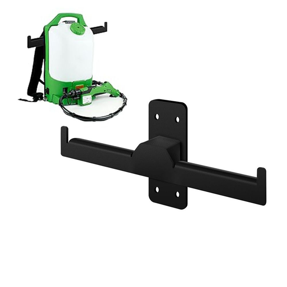 Heavy Duty Wall Mounted Backpack Blower Rack & Sprayer Hanger - Durable Space-Saving Storage Bracket for Backpack Leaf Blowers, Garden Sprayers, Chainsaws — image 2