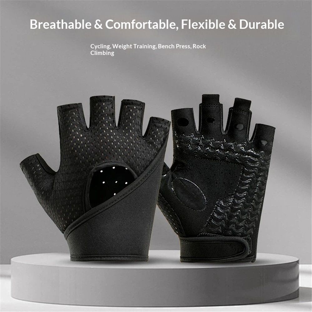 Workout Gloves for Women Men - Weight Lifting Gloves with Full Palm Protection & Extra Grip for Women Gym, Weightlifting, Weight Lift, Rowing, Exercise, Sport — image 2