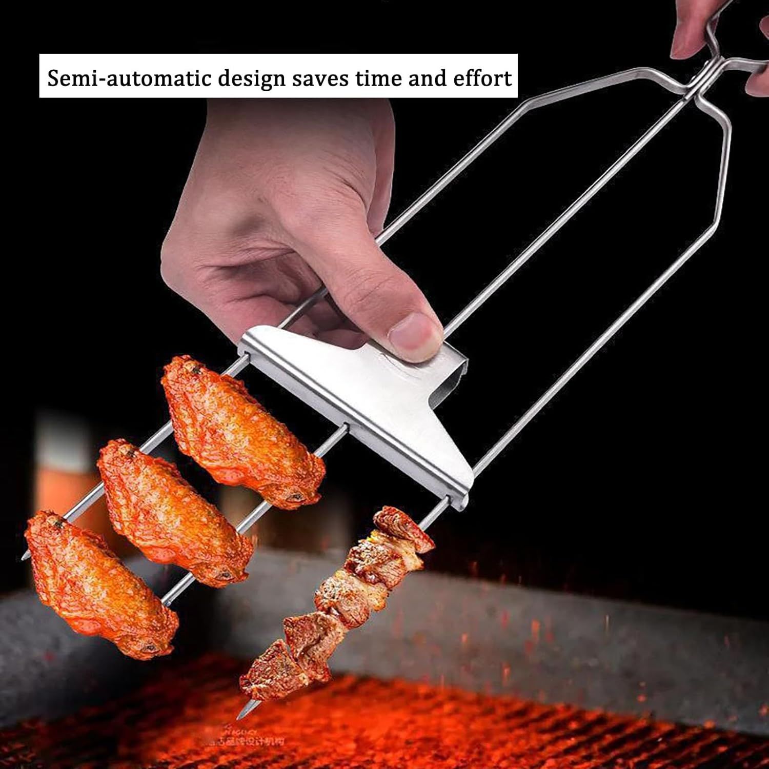 3-Prong Skewers for Grilling — image 5