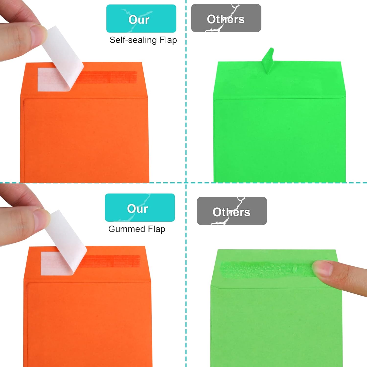 Cash Envelopes -120 Money Saving Challenge, 3.2x6.6inch for Budgeting, Coins, Checks, Gift Cards & Tickets - 3.2x6.6in โ image 4
