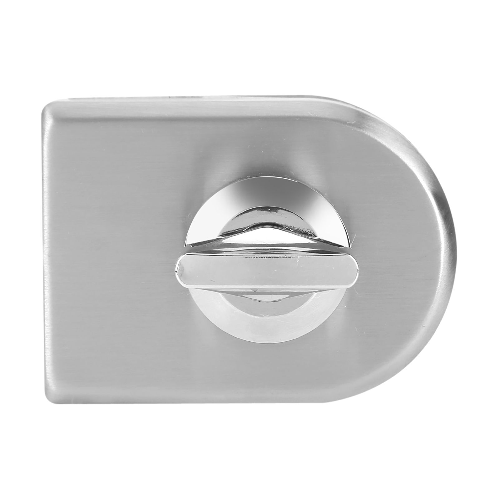 10~12mm Stainless Steel Glass Door Lock Latch Rotary Knob Open/Close Home Hotel Bathroom Use โ image 5