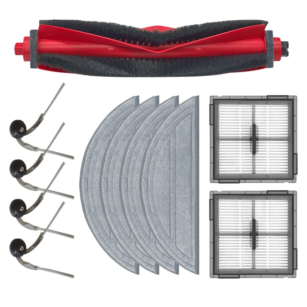 Main Side Brush Filter Mop Cloth Kit For Roborock Q10 S5, Q10 S5+, Q10 VF, Q10 VF+, Q10V, Q10V+ Vacuum Cleaner Tools Spare Parts — image 2