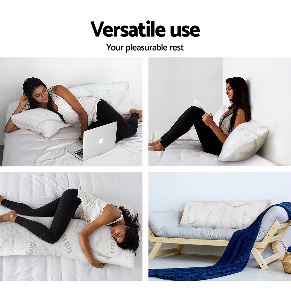 Giselle Bedding Body Support Pillow Bamboo Cover โ image 4