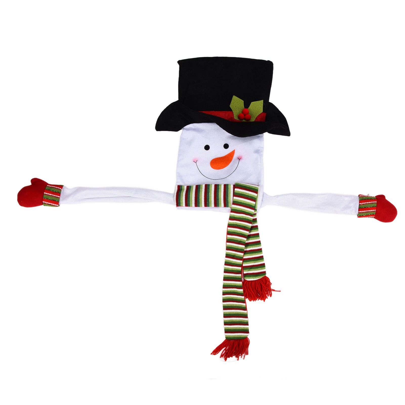 Snowman Christmas Tree Decor Snow Man Topper Ornament for Home Christmas Decoration — image 3