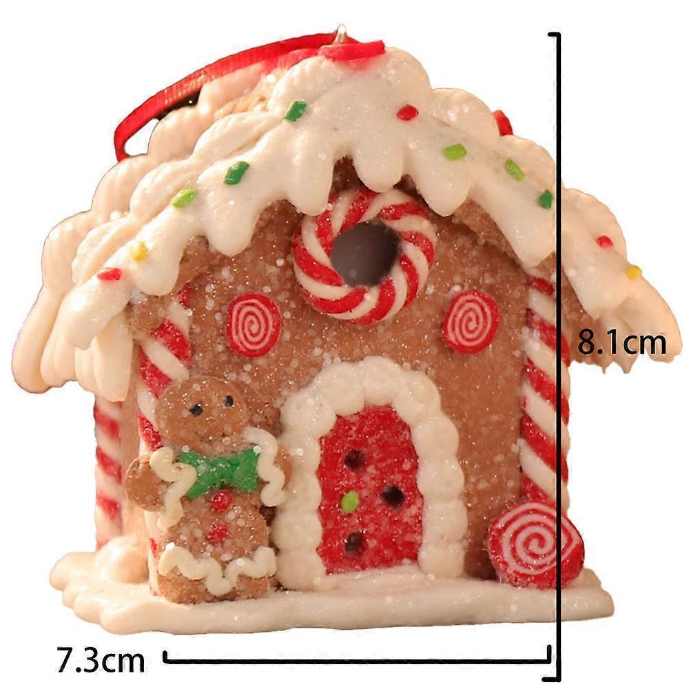 Christmas Scene Village Houses LED Lighted Christmas Buildings — image 2
