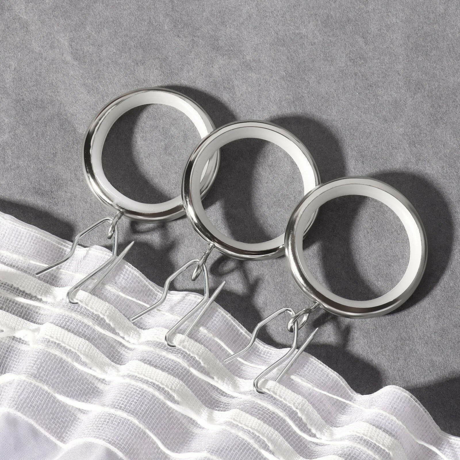 10Pcs Metal Curtain Hooks, Drapery Pins Hooks for Pleated Drapes, Curtains Pinch Pleat Curtain Hangers Hook — image 5
