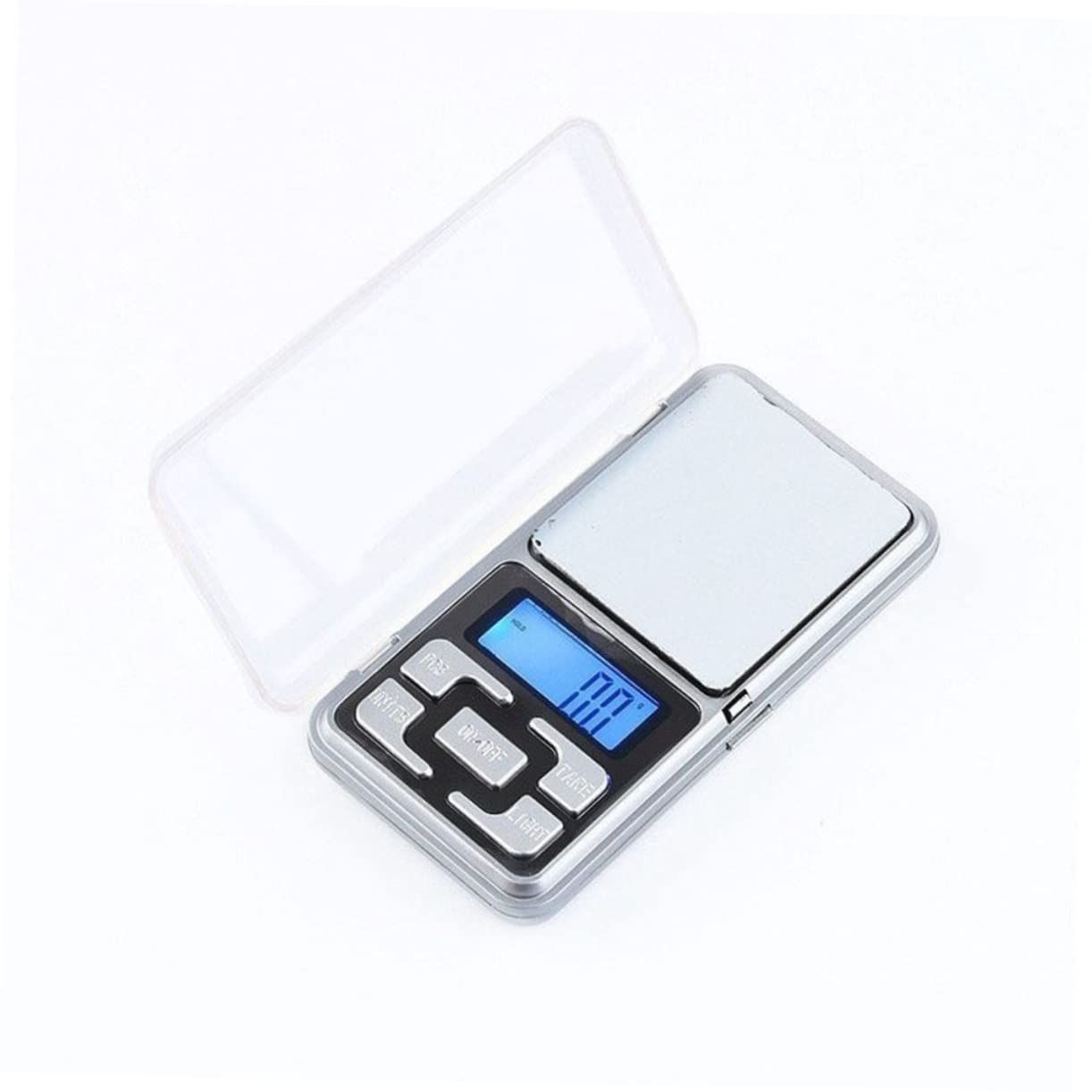 High Accuracy Mini Electronic Digital Pocket Scale Jewelry Weighing Balance Portable 500g/0.1g Counting Function Blue LCD โ image 3