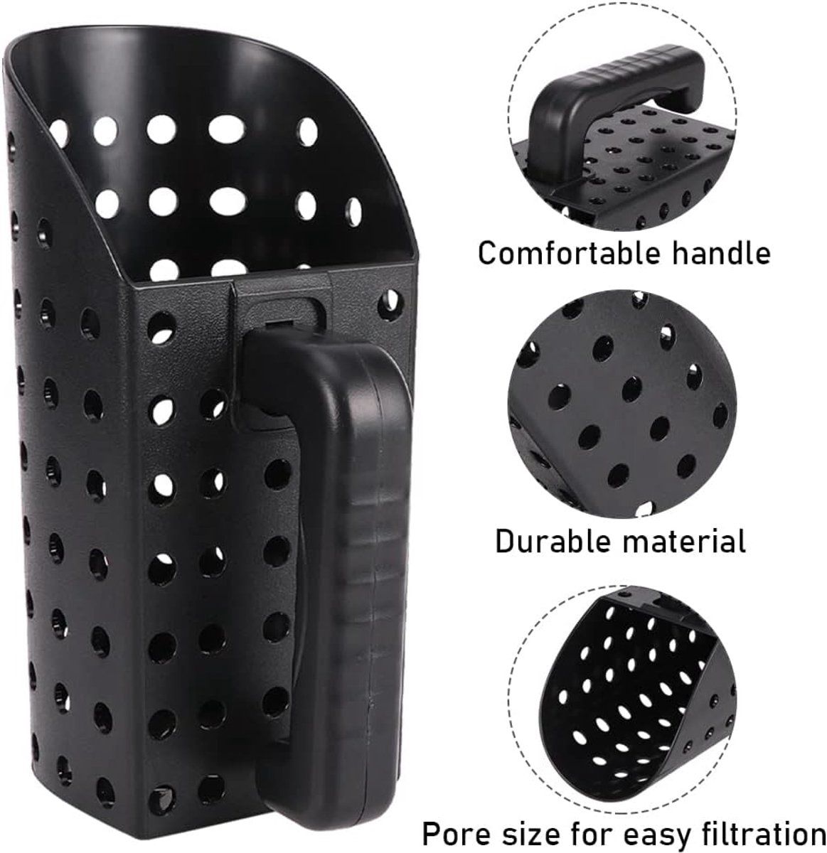 Metal Detection Shovel and Sieve Set, Metal Detection Shovel Sand Sieve Beach Sand Shovel for Metal Detection — image 4
