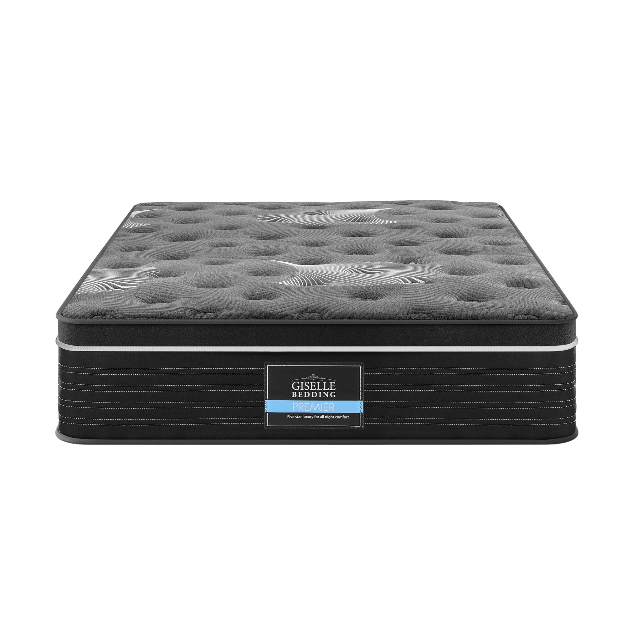 Giselle Bedding King Single Mattress 35cm Euro Top with Graphene Cooling Comfort Medium Firm โ image 4